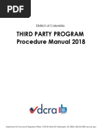 Third Party Program Procedure Manual