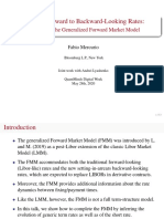 Looking Forward To Backward-Looking Rates:: Completing The Generalized Forward Market Model