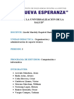 Informe de Centro de Cómputo PDF