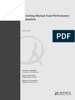 EDHEC Working Paper Revisiting Mutual Fund Performance F PDF