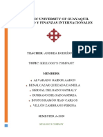 Catholic University of Guayaquil Comercio Y Finanzas Internacionales
