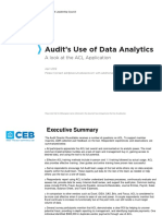 Audit's Use of Data Analytics ACL PDF