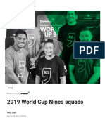 2019 World 9s Squads, Schedule, Kick-Off Times - NRL PDF