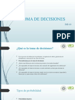 Toma de Decisiones