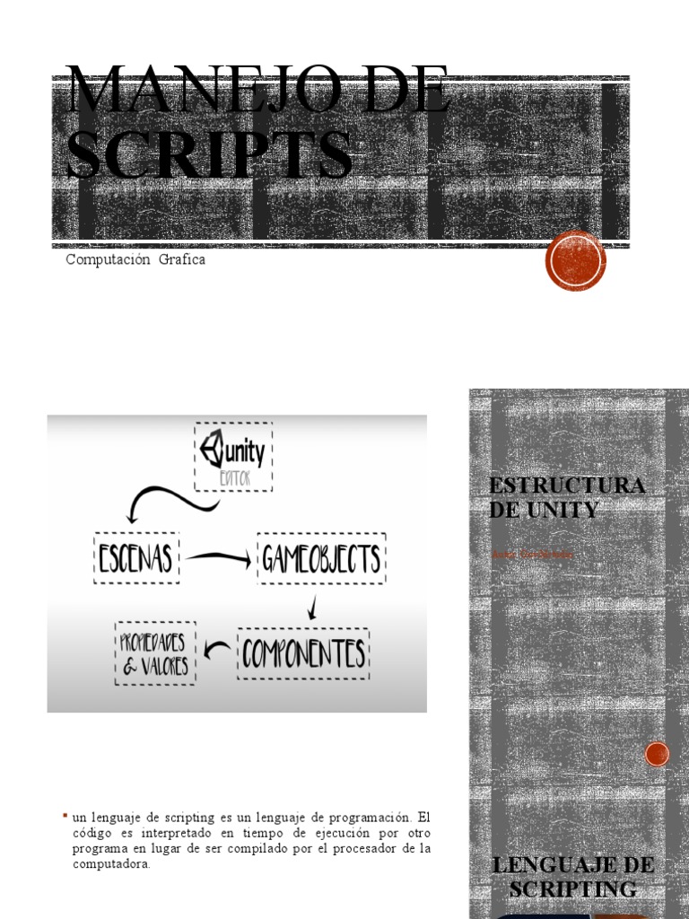 Ejemplos de Scripting en Unity | PDF | Unidad (motor de juego ...