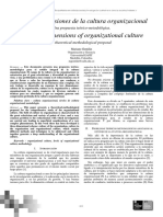 Gentilin - Las Tres Dimensiones de La Cultura Organizacional PDF