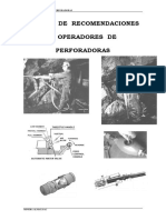 Manual de Recomendaciones A Operadores de Perforadoras Canun
