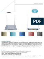 SGN8668MVW GPON ONT: 4 LAN, 2 FXS, 300Mbps WiFi Router