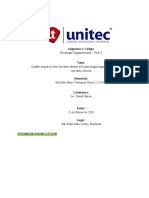 Tarea 1 Cuadro Sinóptico Sobre Los Antecedentes de La Psicología Organizacional y Su Relación Con Otras Ciencias