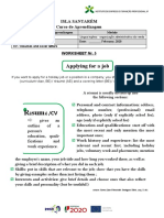 CV Resume and Covering Letters