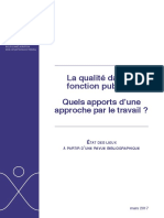 La Qualite Dans La Fonction Publique PDF