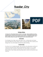 Masdar City: Sustainable Design & Renewable Energy Powered City