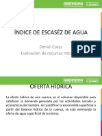 Clase 6 Índice de Escaséz de Agua