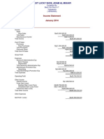 Income Statement (Accrual) Adam Al Mukafi 180420095