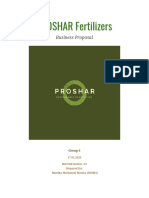 PROSHAR Fertilizers: Business Proposal