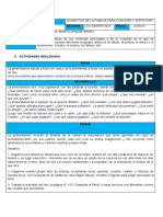 ACTIVIDAD - SESIÓN - viernes 22 mayo - 5 años GENEROSOS