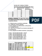 Evaluacion Consultores