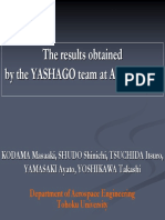 The Results Obtained by The YASHAGO Team at ARLISS 2006