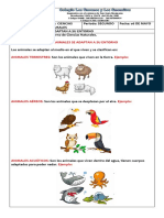 Tema y Compromiso Ciencia Naturales 06 de Mayo