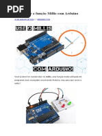 Como usar a função Millis com Arduino