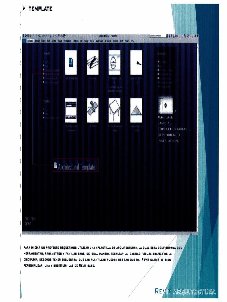 REVIT-Arquitectura - 5.-Interface y Template | PDF