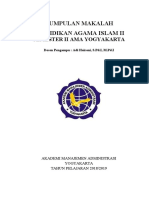 Kumpulan Makalah Agama Islam II