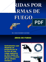 II UNIDAD - PROYECTIL POR ARMA DE FUEGO (DR. MORENO)