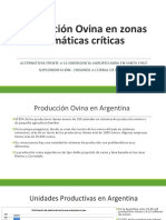 Producción Ovina en Zonas Climáticas Críticas