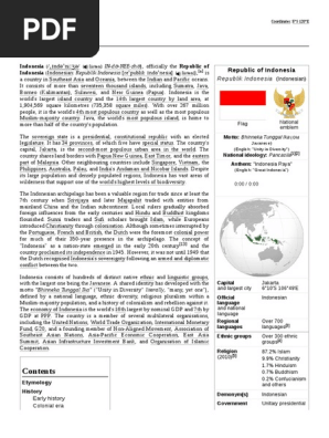 Indonesia Pdf Indonesia Java