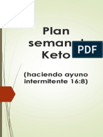 1 Semana Keto Ayuno Intermitente 16 8