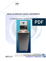 Manual Lavamanos PDF