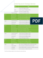 Plant Dose Chart PDF