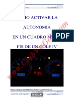 Activar Autonomia en mk4