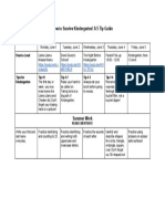 Lesson Plans - June 1-5