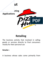 Pizza Hut: Retail Marketing Applications