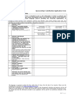 Sponsorship Contribution Application Form (2) Sime Darby