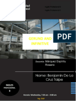 Gerund and Infinitive: Márquez Espíritu Rosario