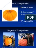 Degree of Comparison - Simple Style