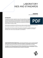 Laboratory Guidelines and Standards - TSI PDF