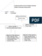 Struktur Organisasi Di Ruangan Dan Jadwal Dinas Di RS Bhayangkara Makassar