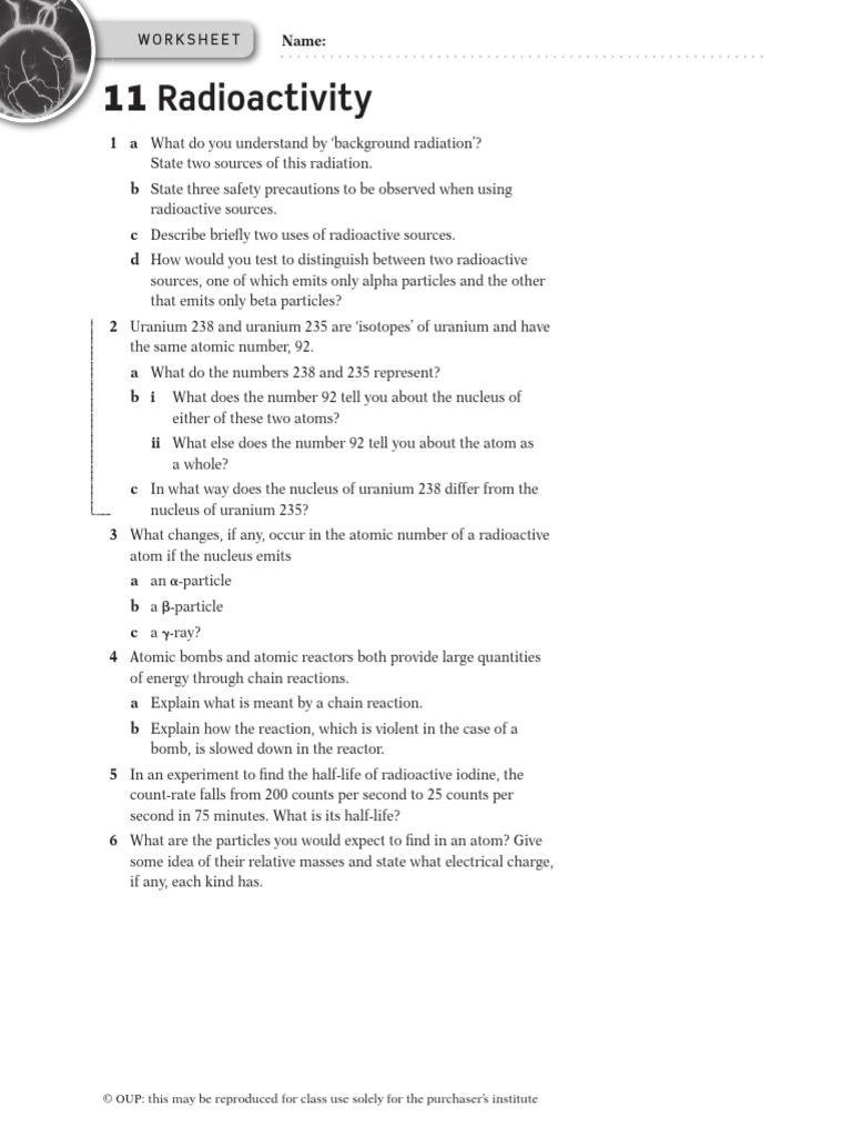 11 Radioactivity | PDF | Radioactive Decay | Neutron