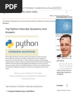 Python Interview Questions and Answers For 2019 - Intellipaat