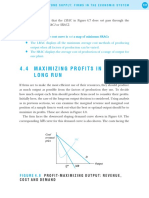 4 - 4 Maximizingprofitsinthe Longrun: The Long-Run Average Cost Curve Is Not A Map of Minimum Sracs