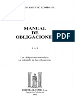 Manual de Obligaciones Las - Tamayo