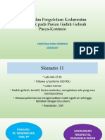 Evaluasi dan Pengelolaan Kedaruratan Priskiatrik pada Pasien Gaduh Gelisah Pasca-Kontusio