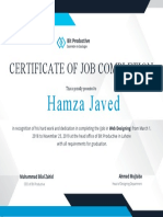 Free Certificate of Completion Template