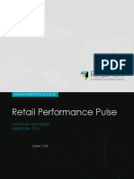 Retail Performance Pulse: Year-Over-Year Report September 2015