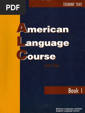 American Language Course Book 1 Plural Question