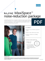 Leaflet Kone Maxispace Noise Reduction Package Uk 2016 Tcm109 18408