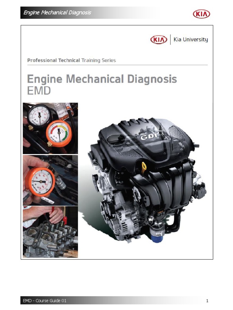 Engine Mechanical Diagnosis Course Guide | PDF | Internal Combustion ...